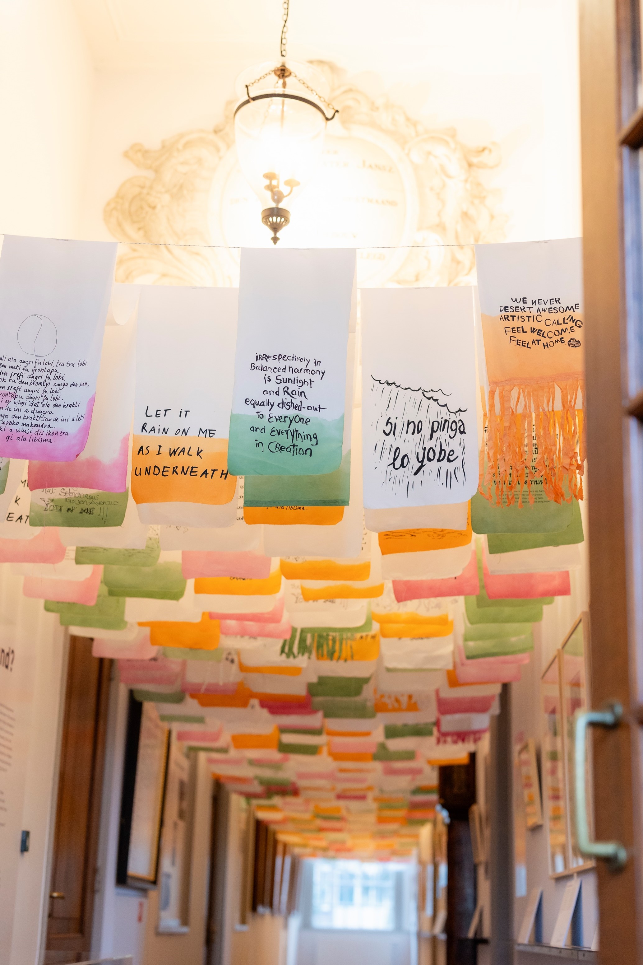 Foto van de gang. Foto Victor Wennekes